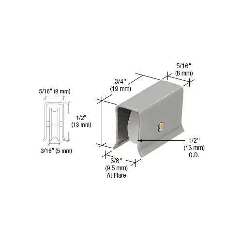 CRL D650 Standard Nylon Assembly for H-Bars
